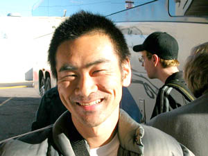 Kazuhiro Mitsuhashi arrives in Lethbridge on October 02, 2005 by Greyhound Bus for a short but busy two day visit. Kazuhiro, (Kaz) was a three year student ... - events-kaz1